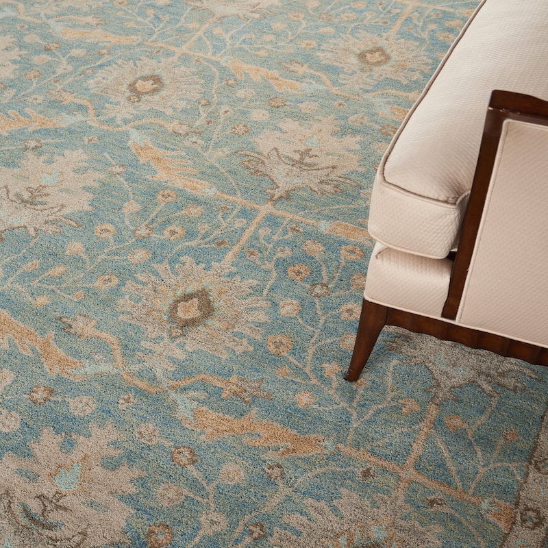 Nourison Jazmine Hand-Tufted Vintage Traditional Area Rug