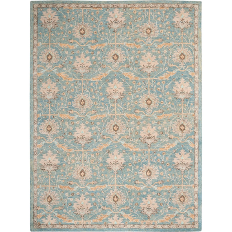 Nourison Jazmine Hand-Tufted Vintage Traditional Area Rug