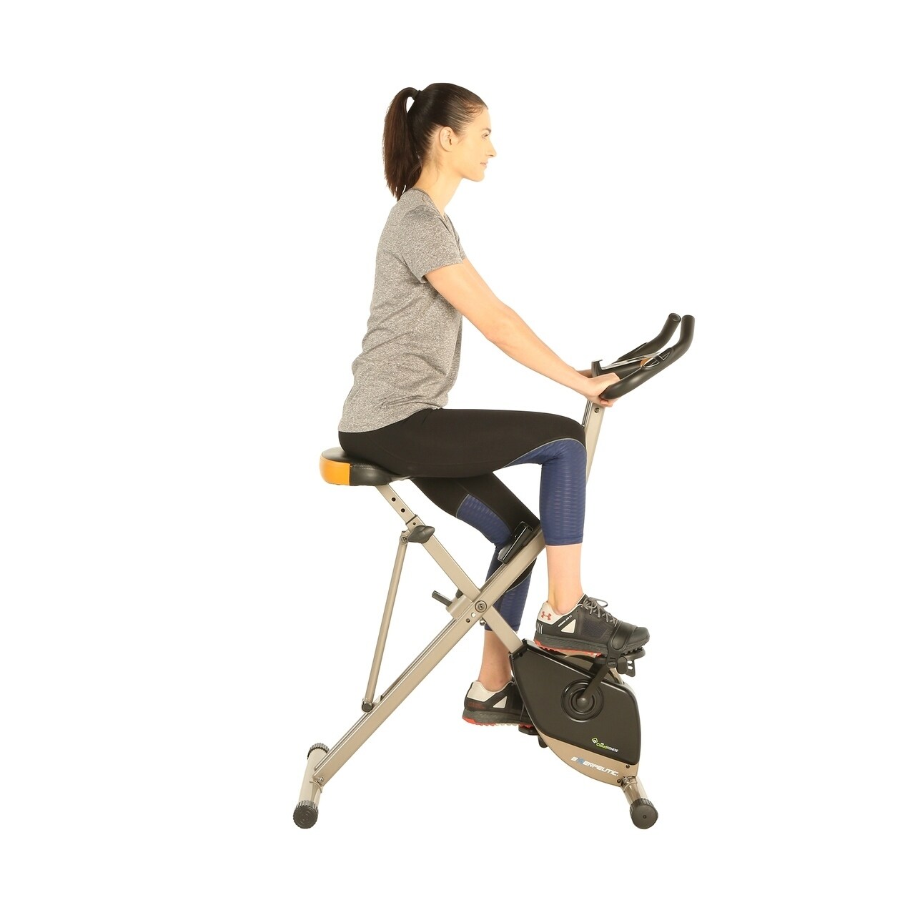 Exerpeutic folding magnetic upright bike uk hot sale