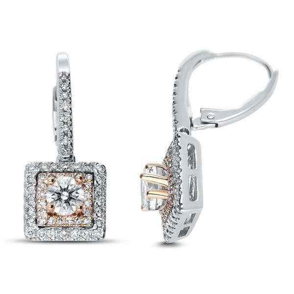Made For Us Lab Grown 1 3 Carat Diamond Cushion Earrings Made For Us Lab Grown 1 3 Carat Diamond Cushion Earrings