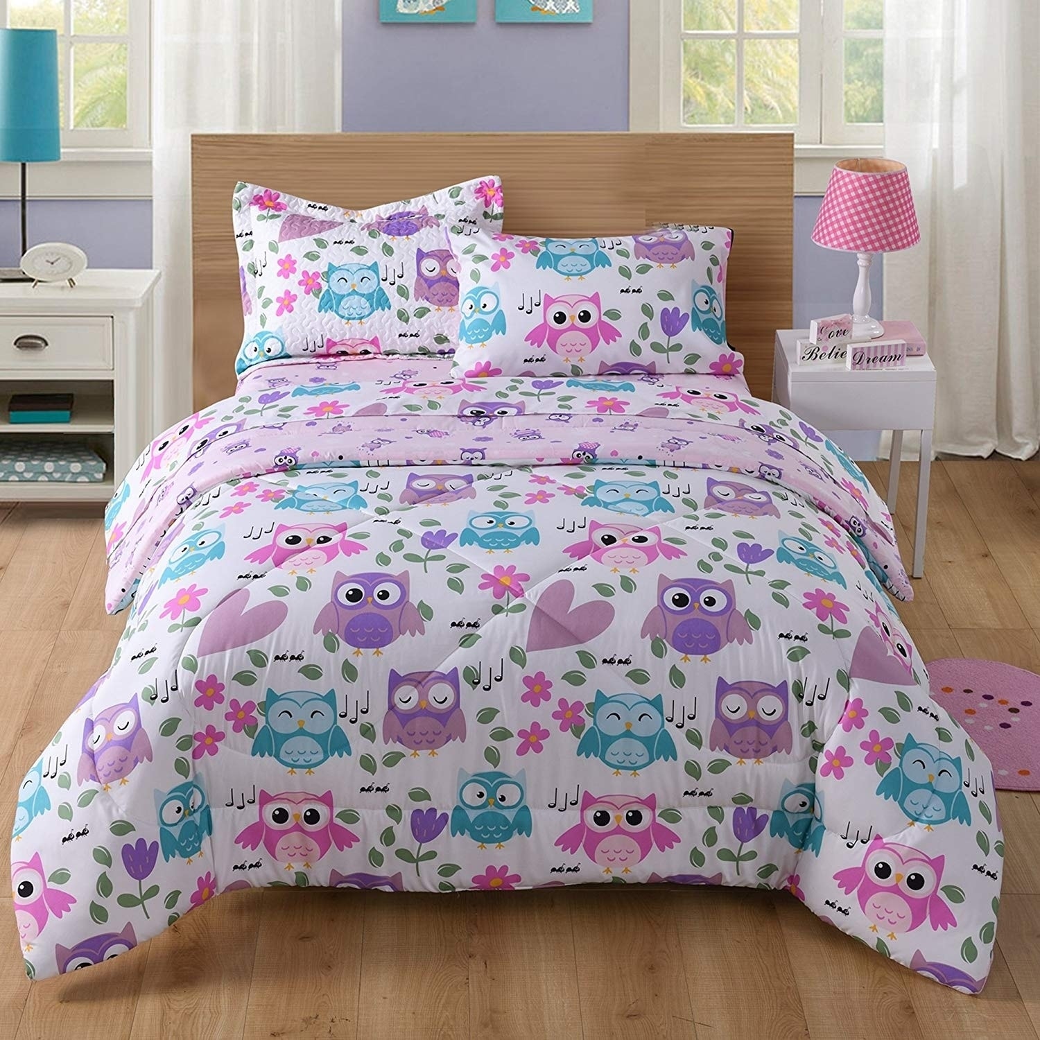 Owl best sale comforter set