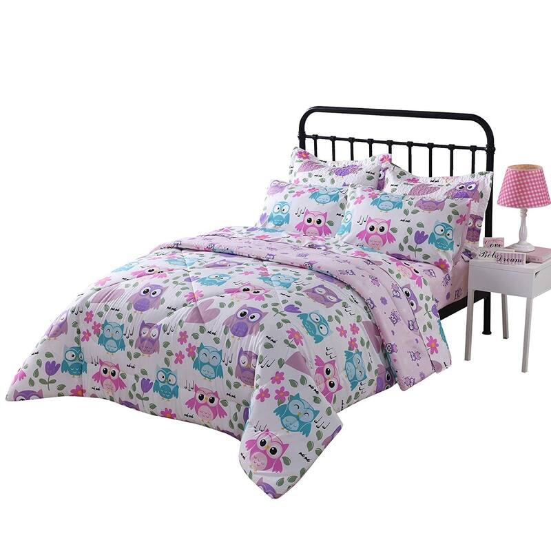 Porch & Den Lodi Owl Comforter Set - Full