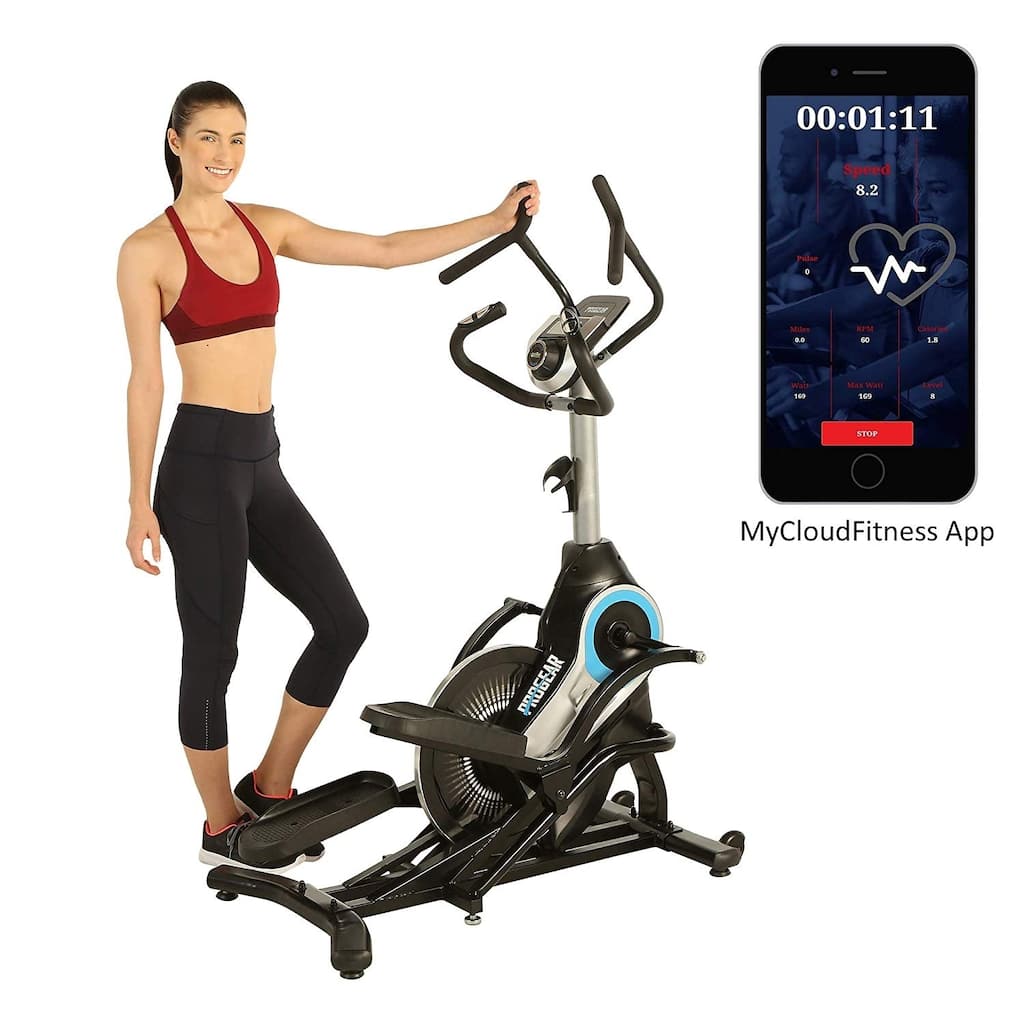 PROGEAR 9900 HIIT Stepper/ Elliptical Trainer with Free App