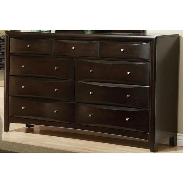 Shop Brantley Transitional Deep Cappuccino Dresser Free Shipping