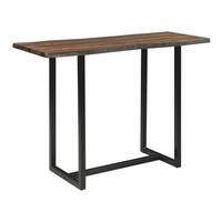 Chartham Industrial Grey Sheesham Live-edge Bar Table