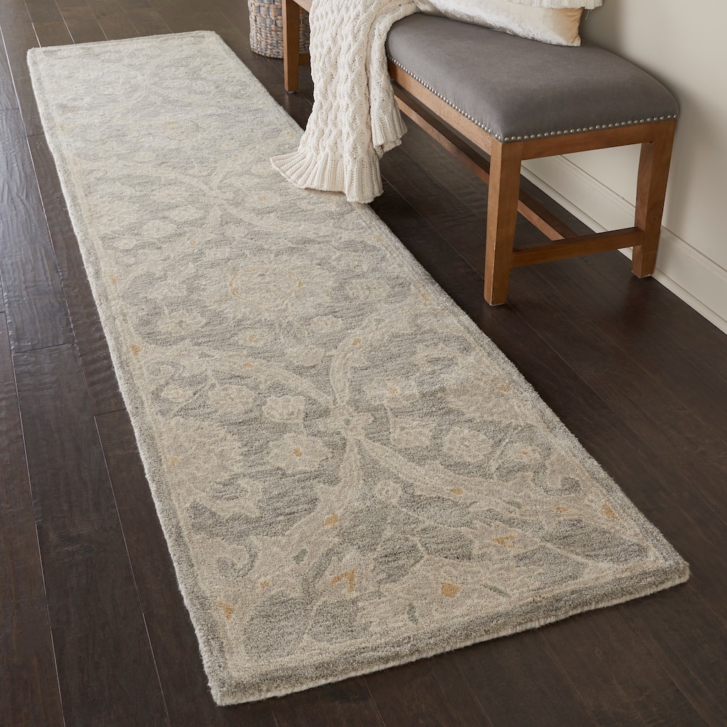 Nourison Jazmine Hand-Tufted Vintage Inspired Area Rug