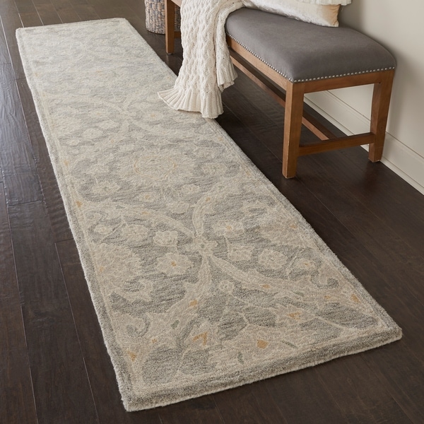 Nourison Jazmine Hand-Tufted Vintage Inspired Area Rug
