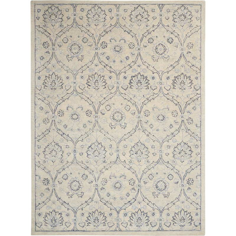 Nourison Jazmine Hand-Tufted Vintage Inspired Area Rug