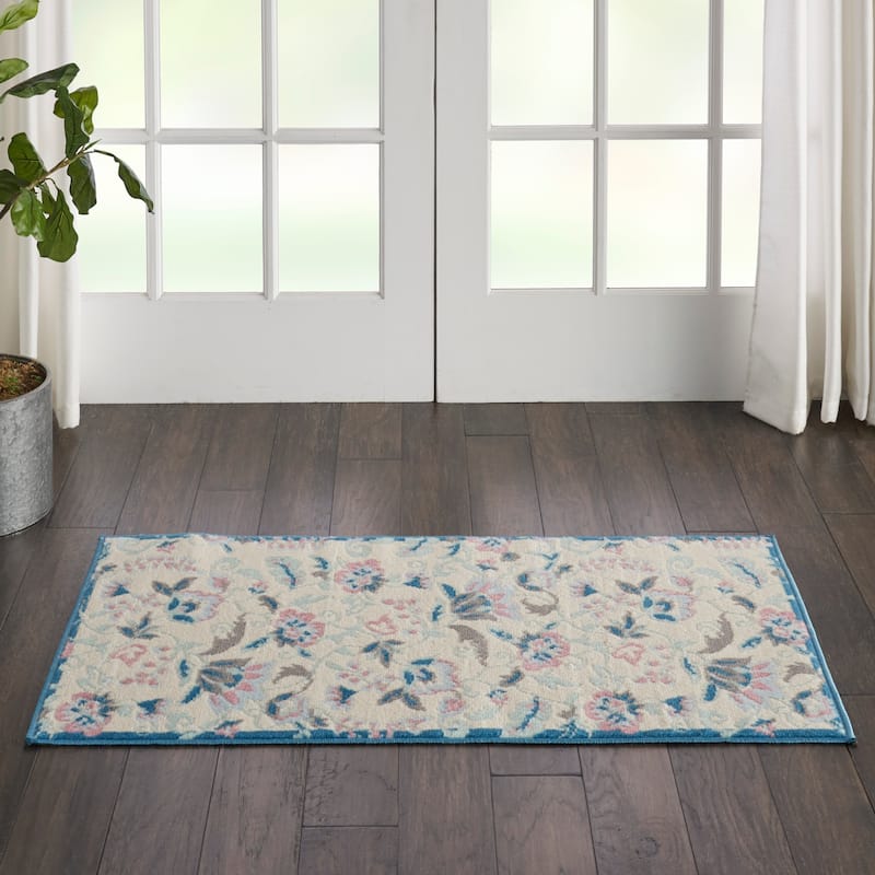 Nourison Jubilant Botanical Area Rug