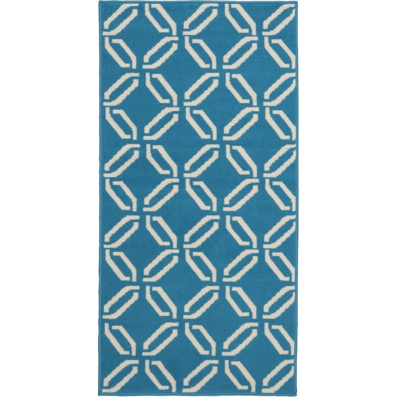 Nourison Jubilant Geometric Trellis Area Rug