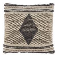 Ricker Woven Diamond Boho Throw Pillow
