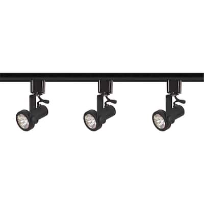 3-Light Track Kit Gmbal Rng MR16 Blk