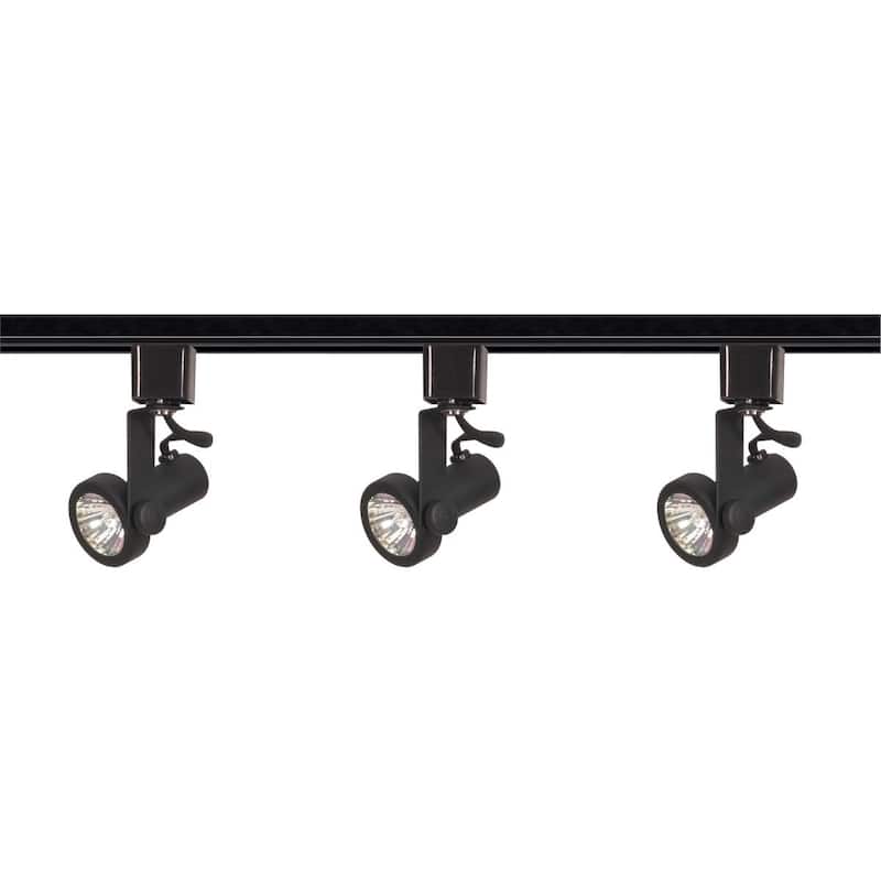 3-Light Track Kit Gmbal Rng MR16 Blk