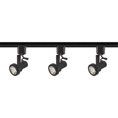 3-Light Track Kit Gmbal Rng MR16 Blk
