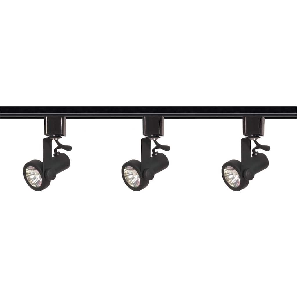 3-Light Track Kit Gmbal Rng MR16 Blk