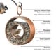 preview thumbnail 2 of 2, Just in Time Fly-Thru Copper Bird Feeder by Good Directions