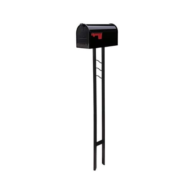 Gibraltar Mailboxes Contemporary Galvanized Steel Black