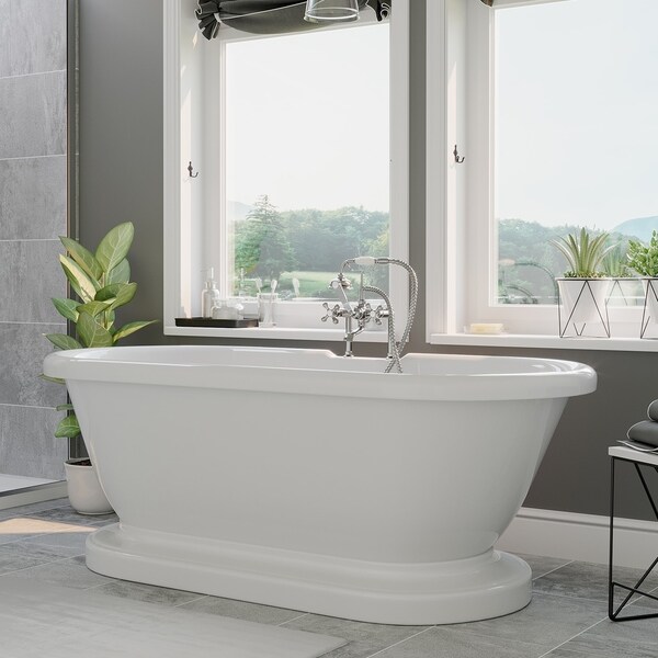 acrylic double ended bath