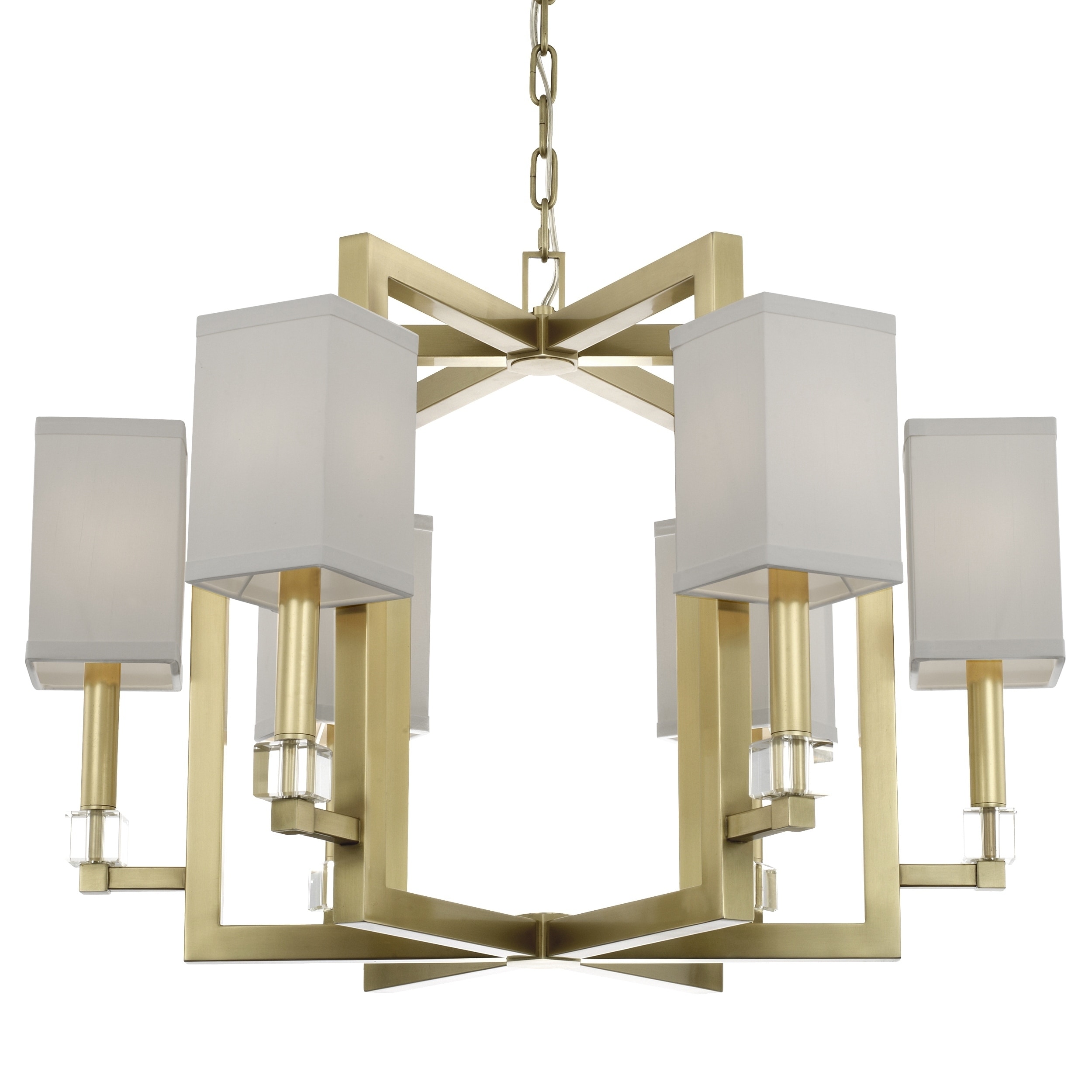 Dixon 6-light Aged Brass Chandelier - Chandeliers For Bedrooms by Overstock.com