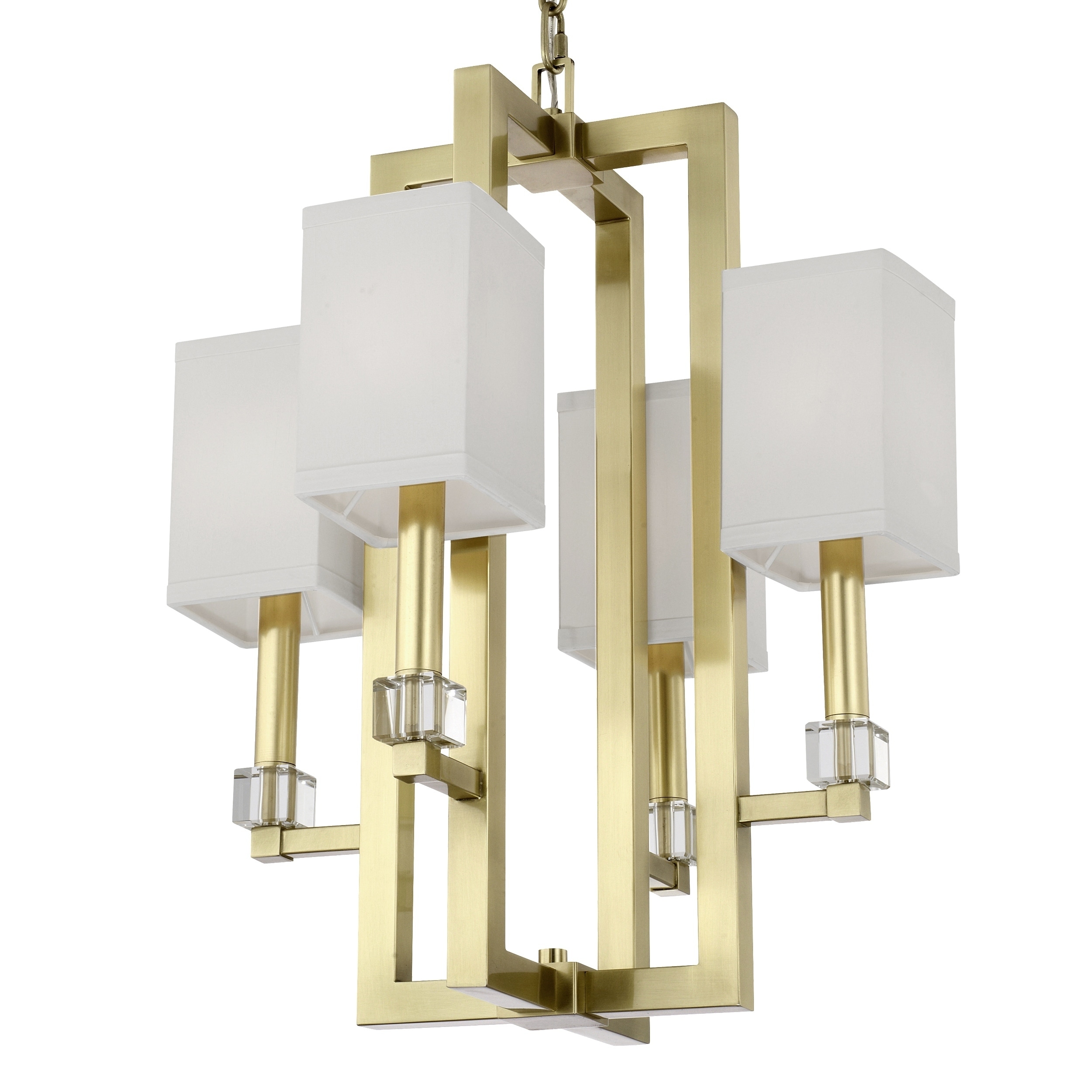 Dixon 4-light Aged Brass Chandelier - Chandeliers For Bedrooms by Overstock.com