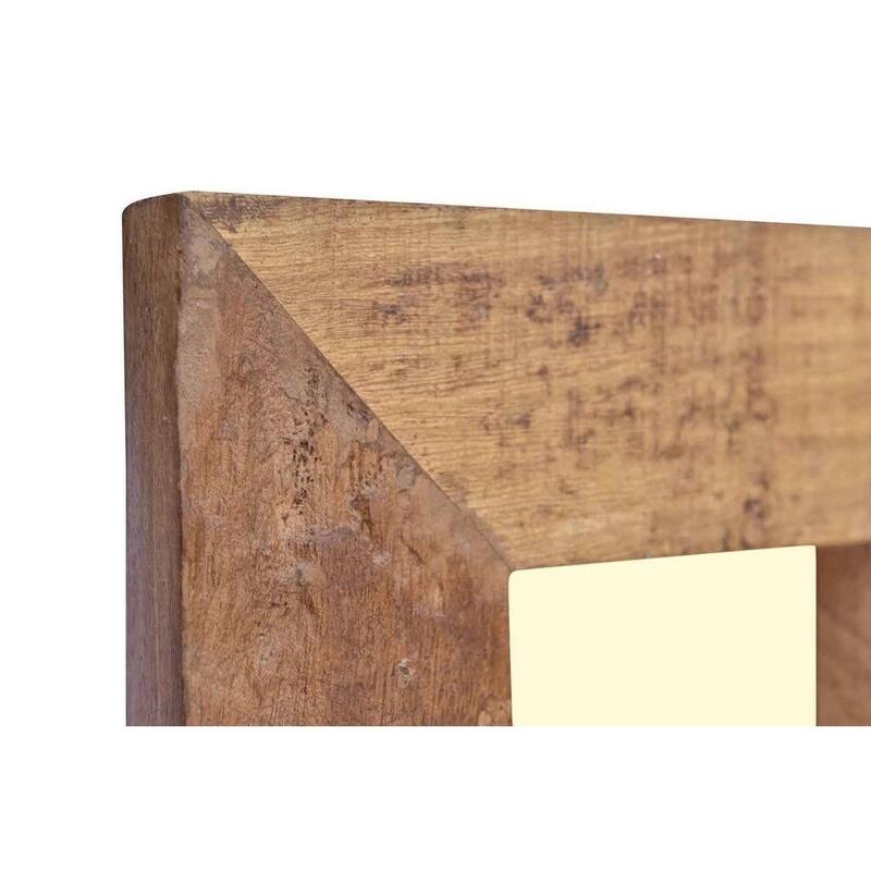 Handmade Distressed Wood Photo Frame (India)