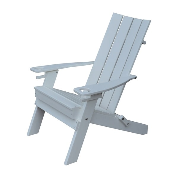 Adirondack Chair In Hampton Style 2 Cup Holders Recycled Plastic 88db431c Cf6a 4e1f A00f 6aa5309c9125 600 