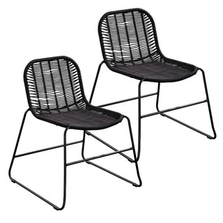 shop poly adirondack swivel chairs - set of 2 - dining