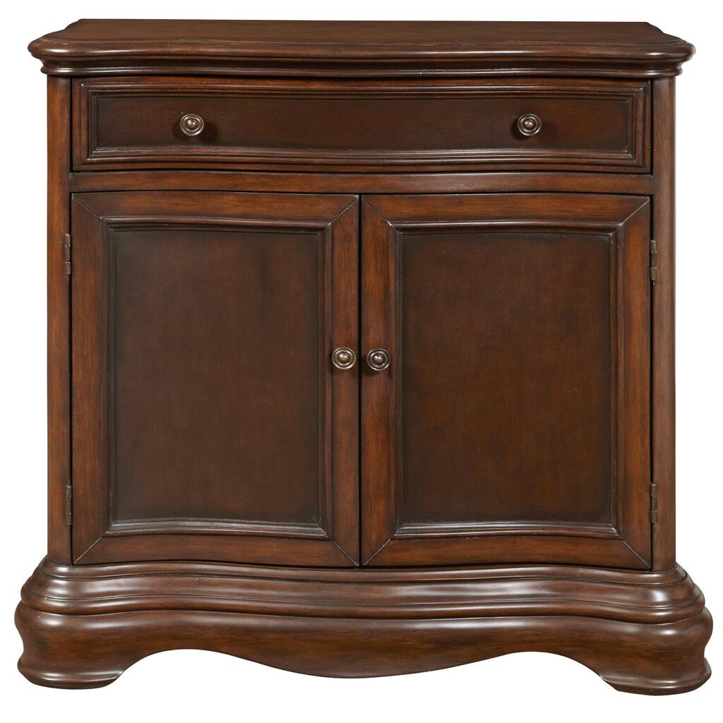 Brown Two Tone Hall Chest