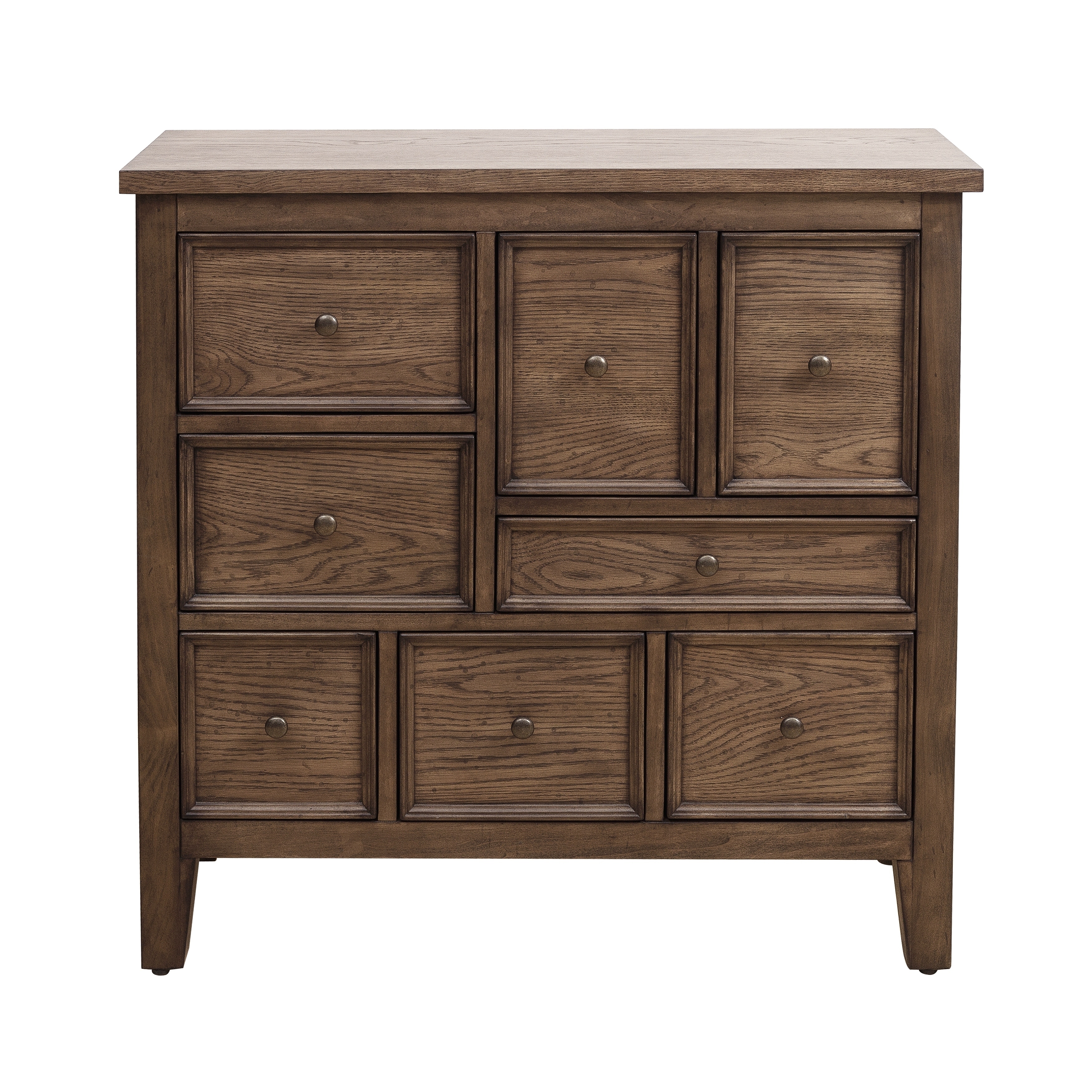 Shop Eclectic Apothecary Style 8 Drawer Hall Chest Overstock