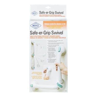 Safe-Er-Grip 7.8 in. L Plastic Grab Bar