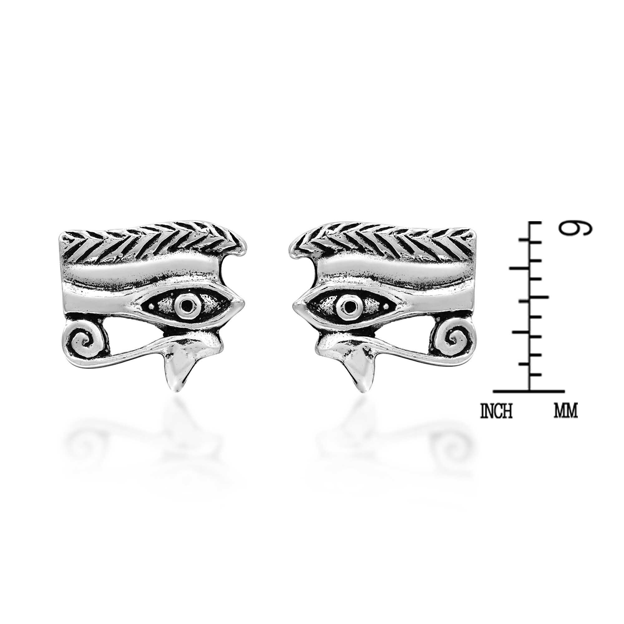 eye of horus stud earrings
