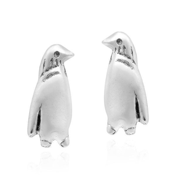 penguin stud earrings