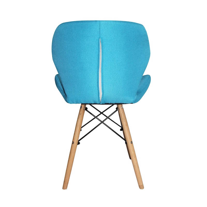 Porthos Home Jael Modern Dining Chairs Set of 2, Fabric & Beech
