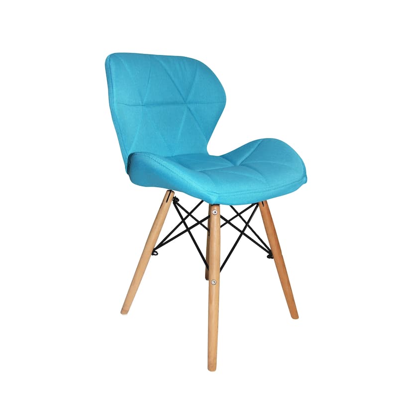 Porthos Home Jael Modern Dining Chairs Set of 2, Fabric & Beech