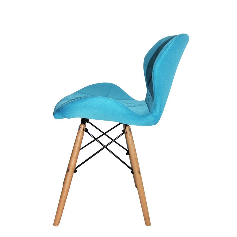 Porthos Home Jael Modern Dining Chairs Set of 2, Fabric & Beech