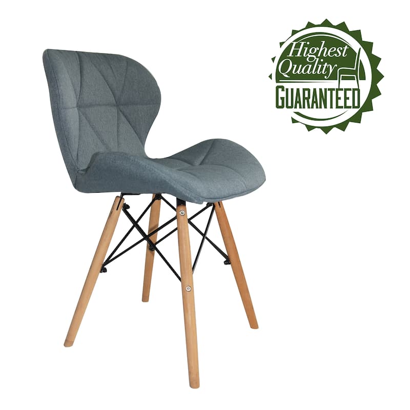 Porthos Home Jael Modern Dining Chairs Set of 2, Fabric & Beech