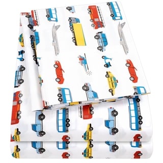 Transportation Sheet Set by Sweet Home Collection - Multi