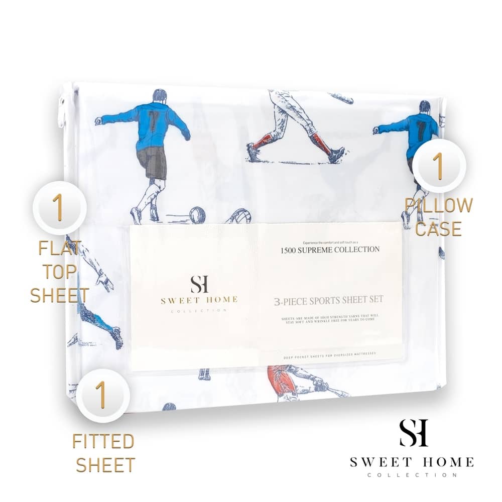 Sports Sheet Set by Sweet Home Collection