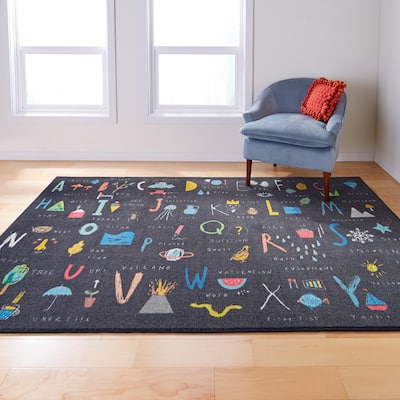 Mohawk Home ABC Letters Kids Area Rug