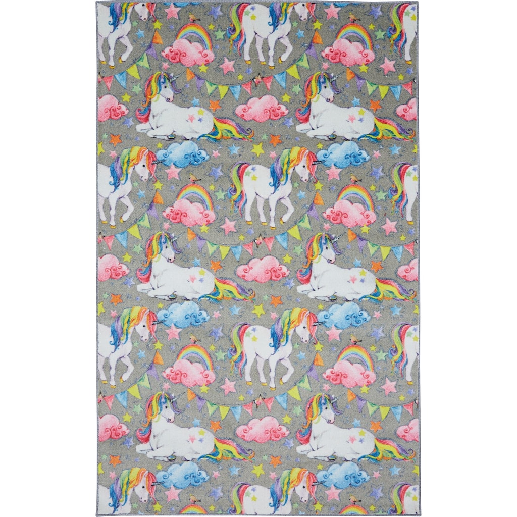 Mohawk Home Unicorn Wish Kids Area Rug