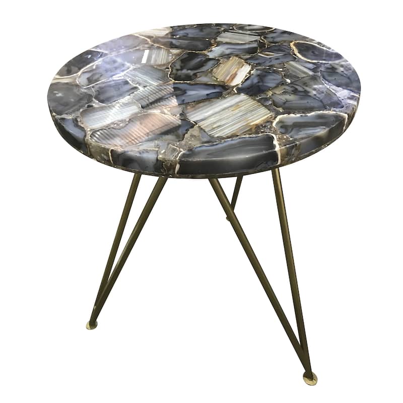 Bengal Manor Blue Agate Table
