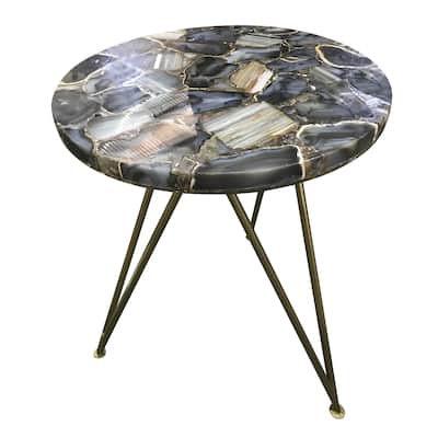 Bengal Manor Blue Agate Table