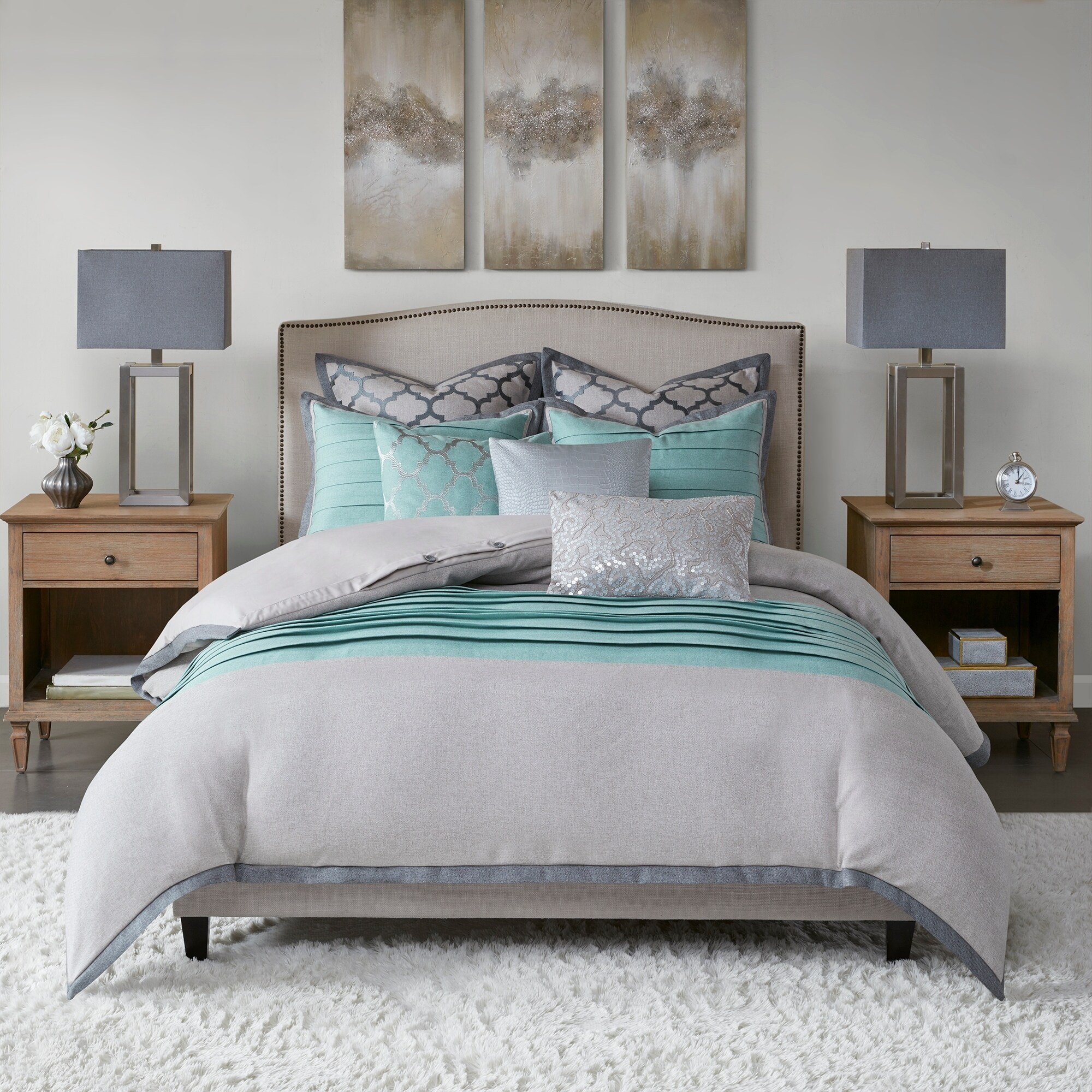 oversized euro pillows