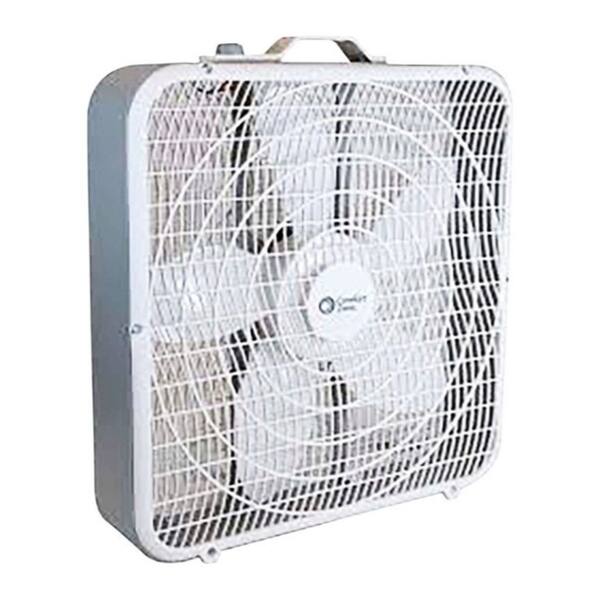 Shop Comfort Zone Cz200a 20 3 Speed Box Fan For Full Force Air