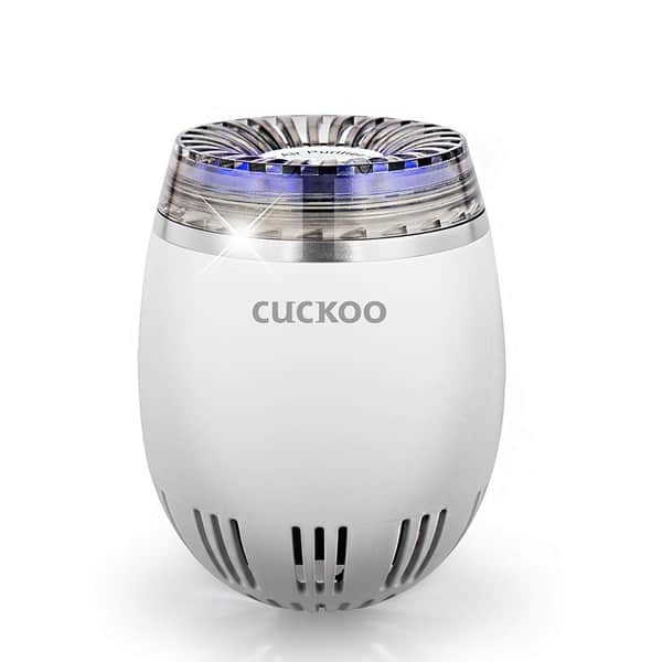 Shop Cuckoo Air Q Mini Air Purifier Filter Less Plasma Ionizer Usb Eliminate Smoke Dust Mold Allergens Germs Pollen Pet Odor Overstock 27882292