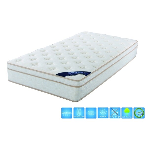 rolled double mattress