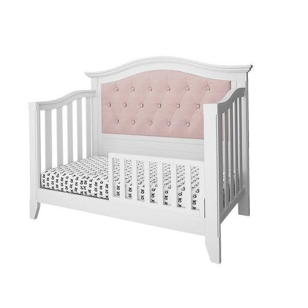 magnolia upholstered crib