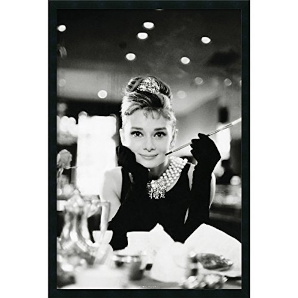 Shop Framed Audrey Hepburn Movie Breakfast At Tiffany S With