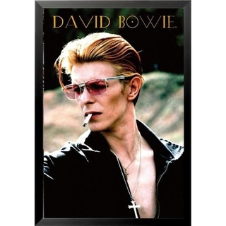 FRAMED David Bowie Rebel Rebel 1974 Diamond Dogs Album 36x24 Music Art ...