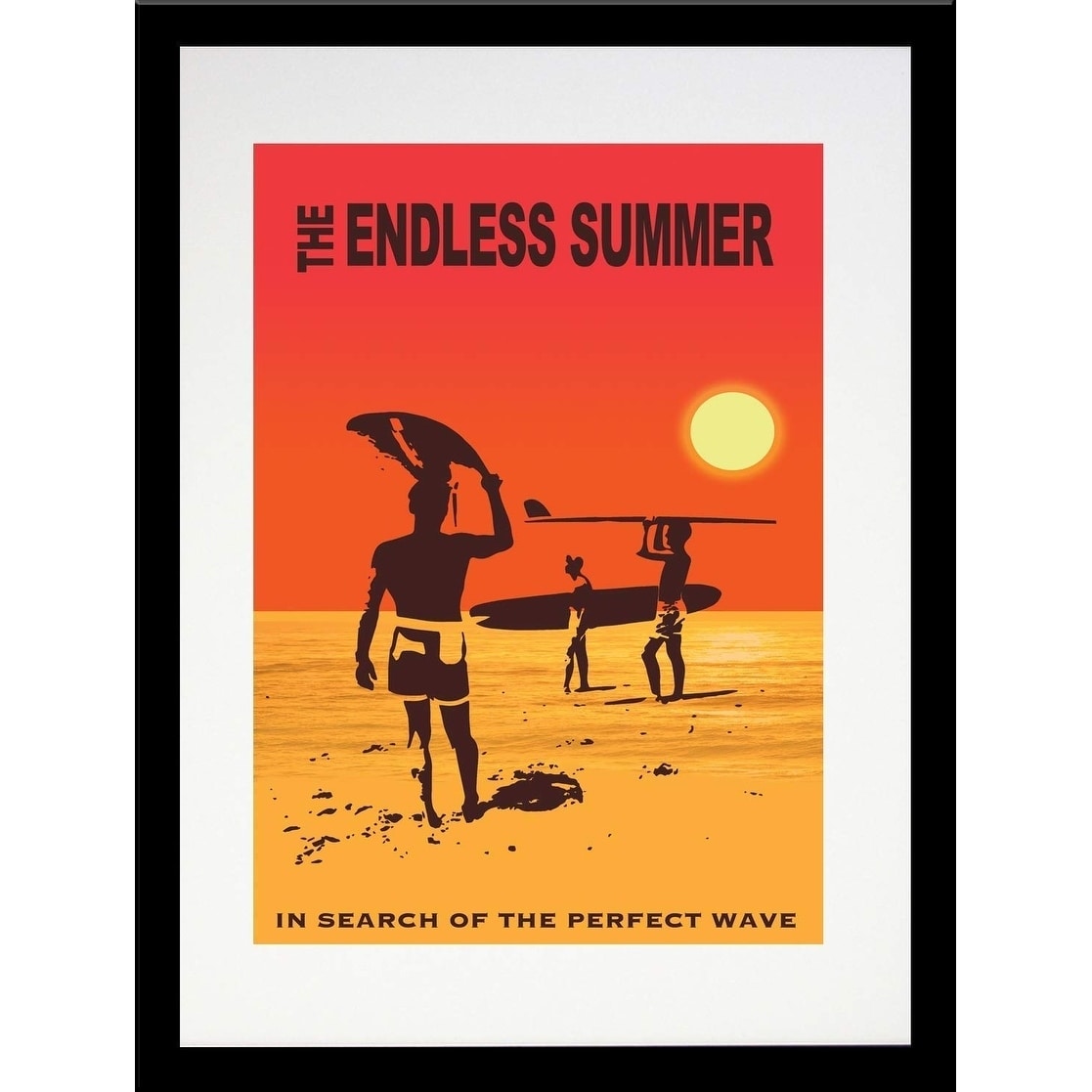 endless summer poster framed